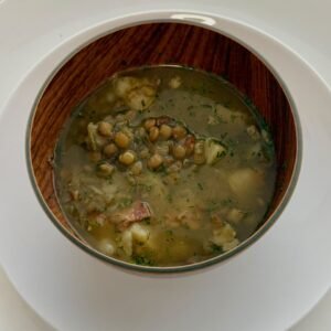 Sopa de lentejas